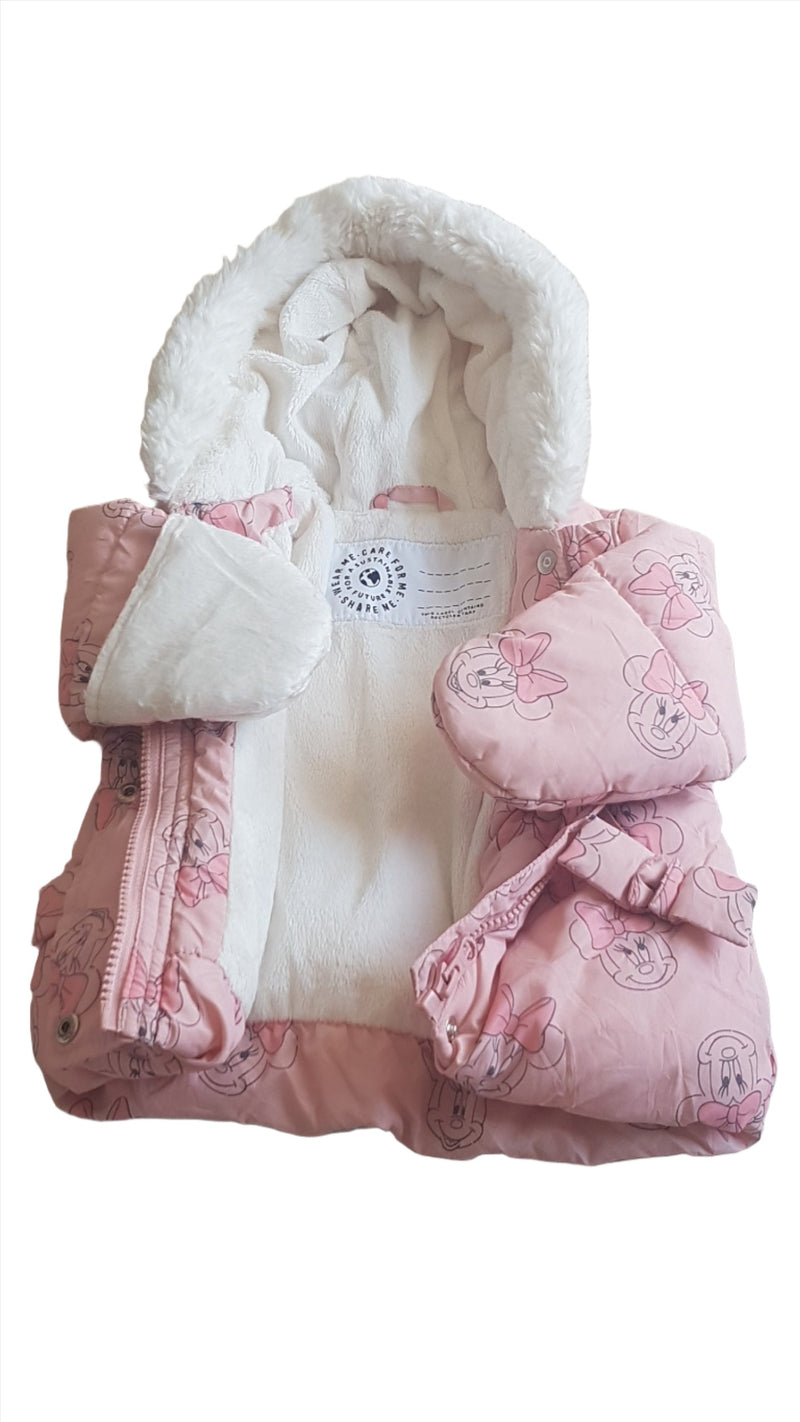 GEORGE DISNEY MINNIE MOUSE KISLÁNY TÉLIKABÁT 56-62