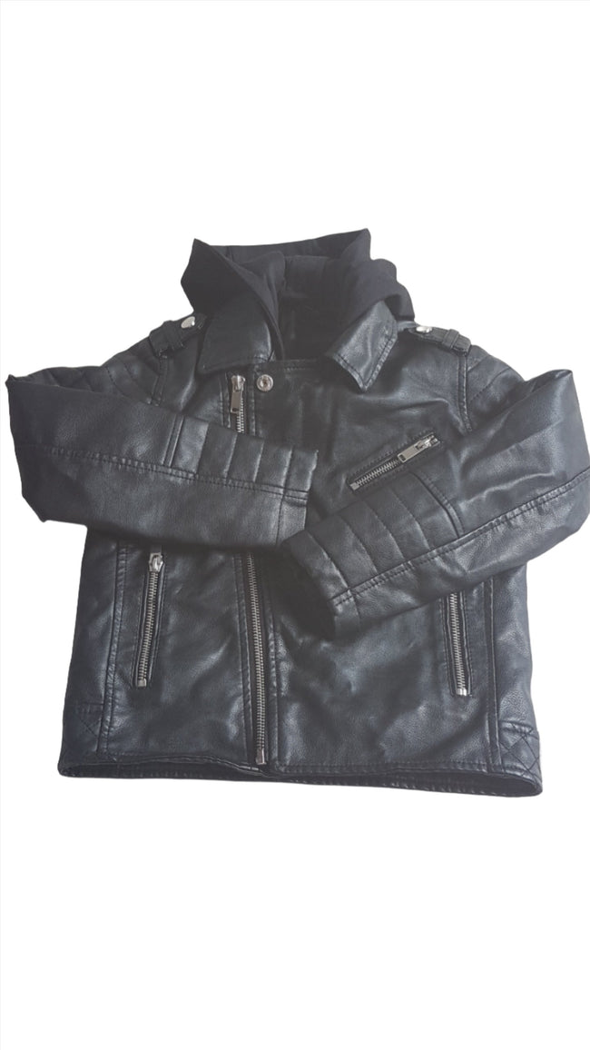 RIVER ISLAND KISLÁNY TRENDI MŰBŐR DZSEKI 116 Hover Image