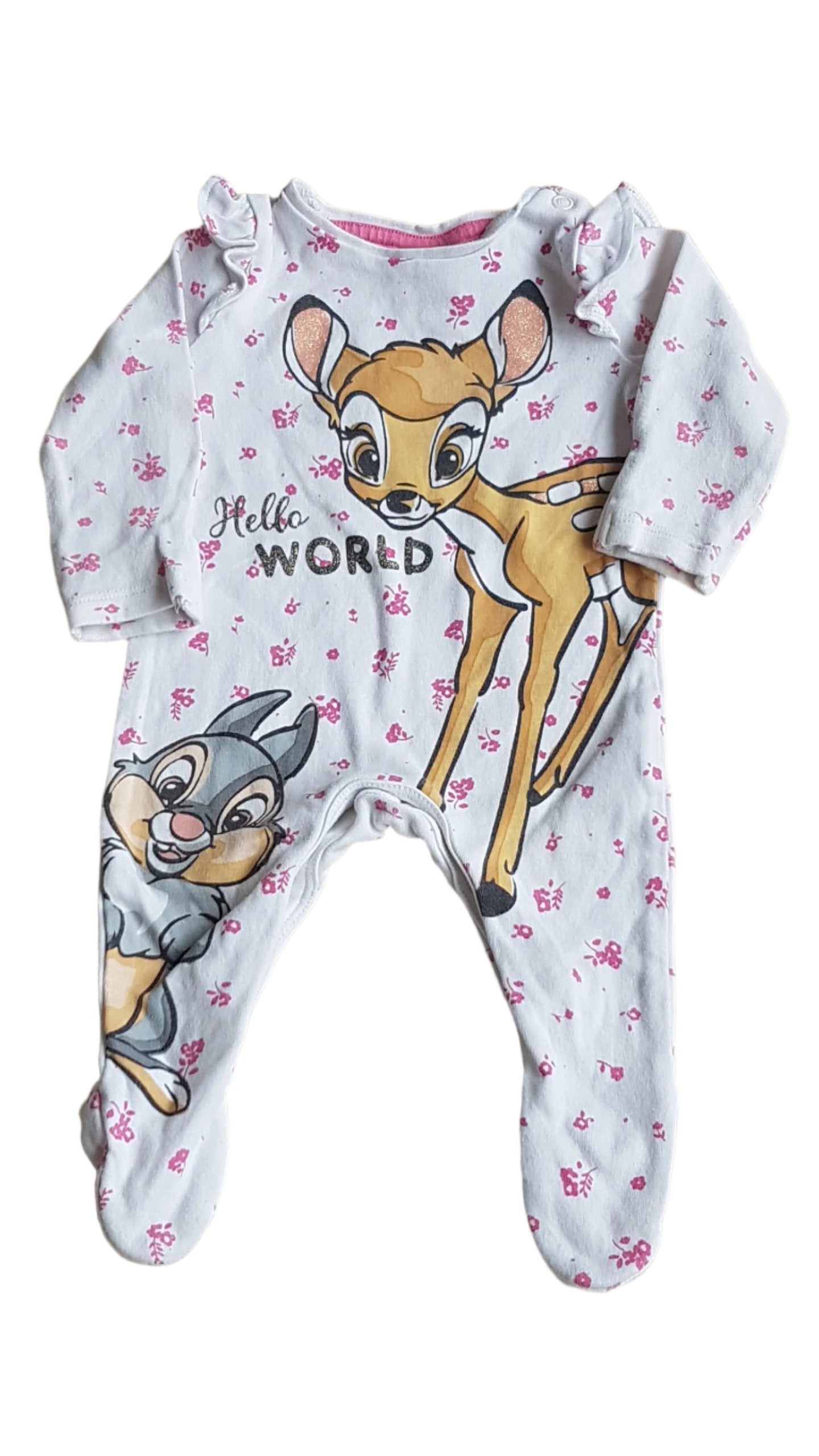 DISNEY BAMBI KISLÁNY ORGANIKUS PAMUT  RUGDALÓZÓ  56