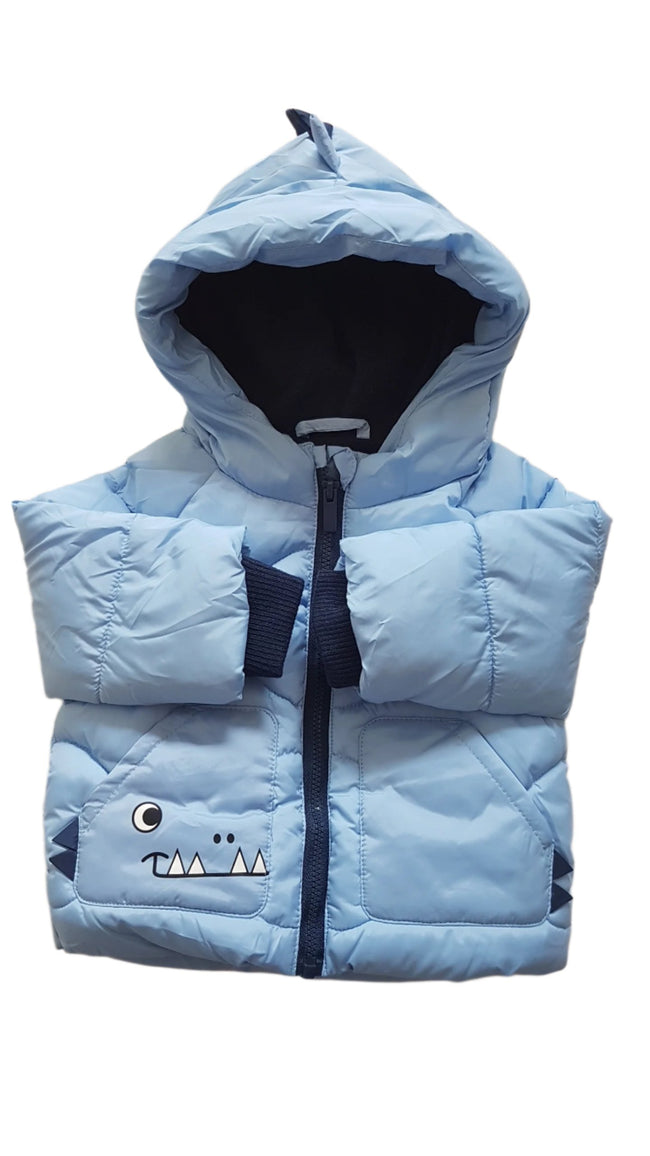 ÚJ PRIMARK KISFIÚ WELLSOFT KABÁT 62 Hover Image