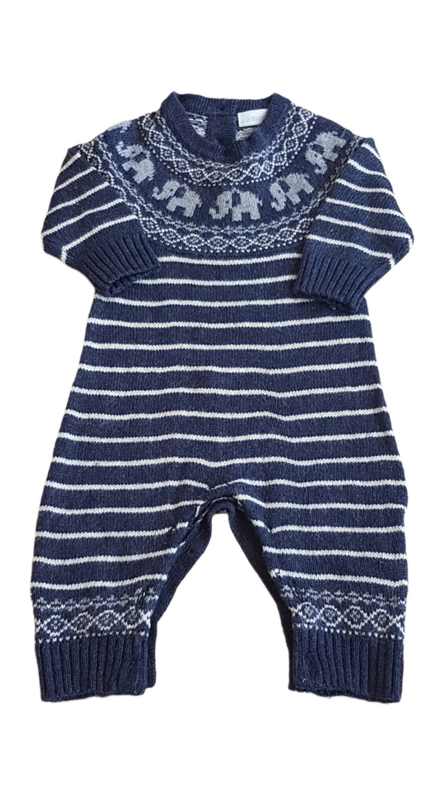 JOJO MAMAN BÉBÉ KISFIÚ KÖTÖTT KEZES-LÁBAS 62 Hover Image