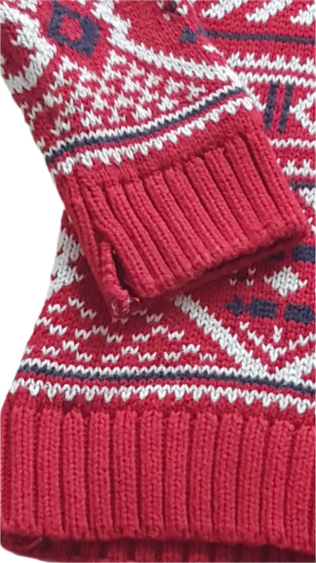 H&M VASTAG KÖTÖTT KISFIÚ PULÓVER  98-104 Main Image