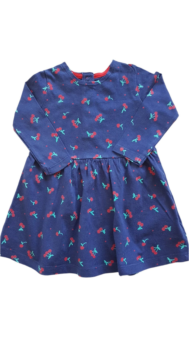 MOTHERCARE CSERESZNYÉS KISLÁNYRUHA 68 Hover Image