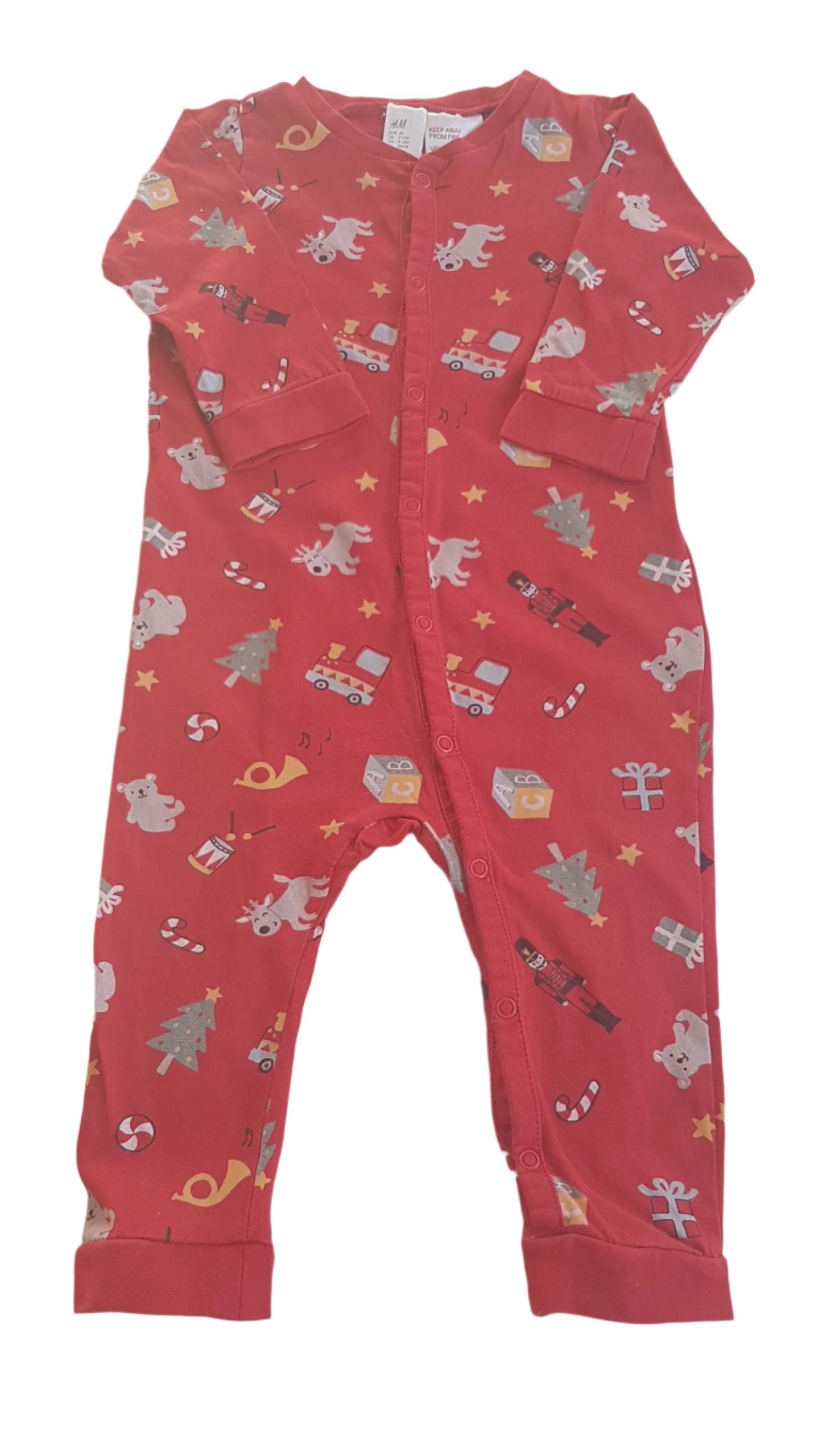 H&M UNISEX KARÁCSONY MINTÁS RUGI 80