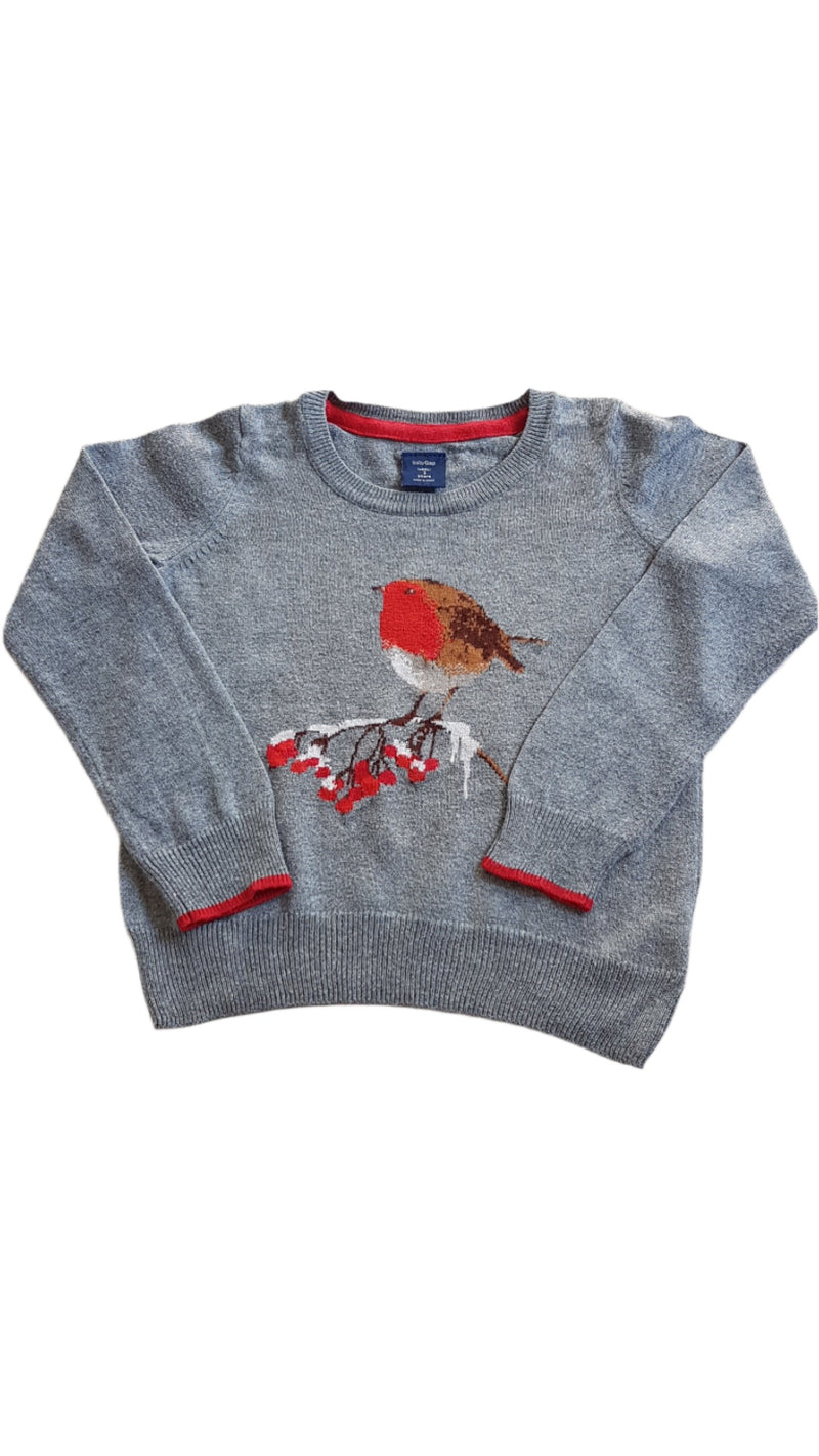 BABY GAP KISLÁNY PULÓVER 92-98