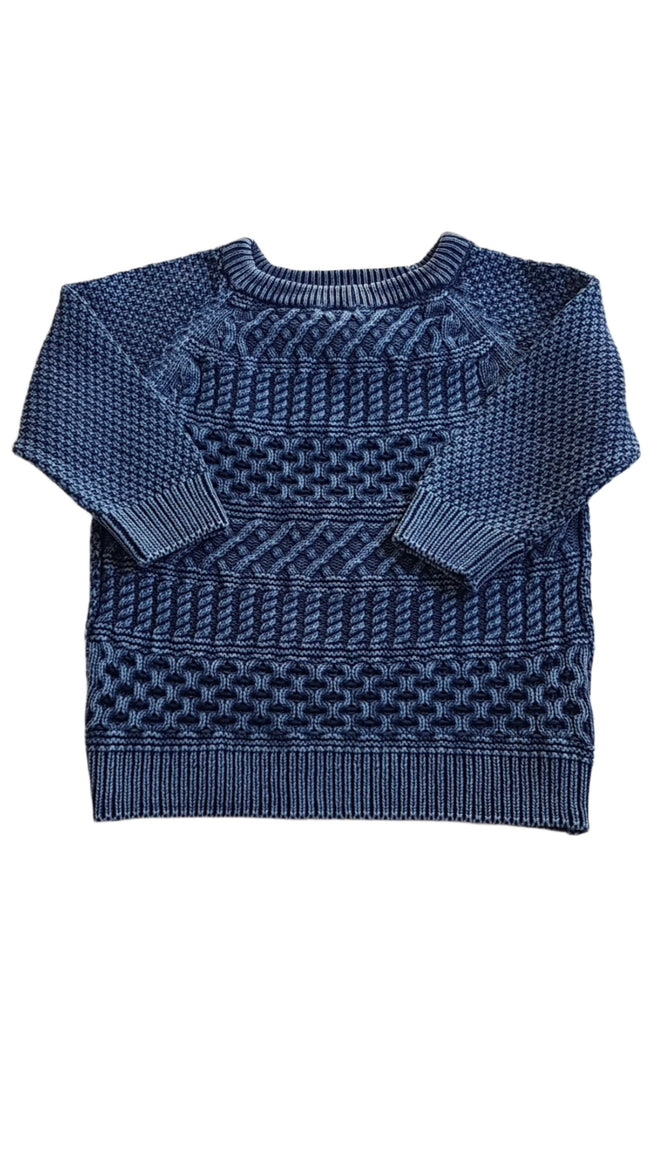 NEXT KOPTATOTT, KÖTÖTT KISFIÚ PULÓVER 86 Hover Image