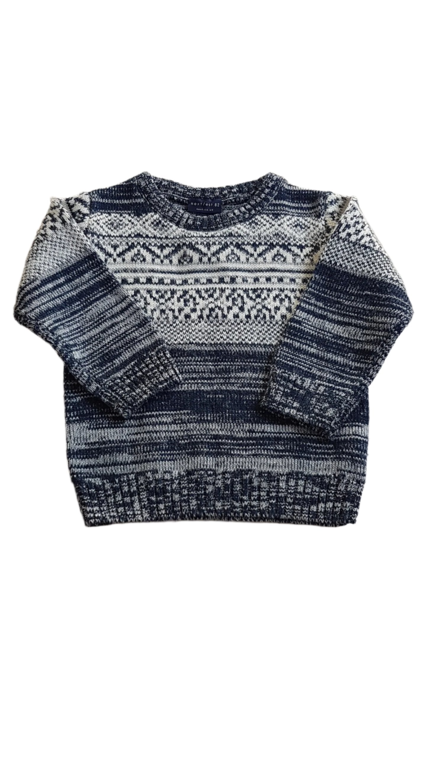 NEXT ELEGÁNS KISFIÚ PULÓVER  86
