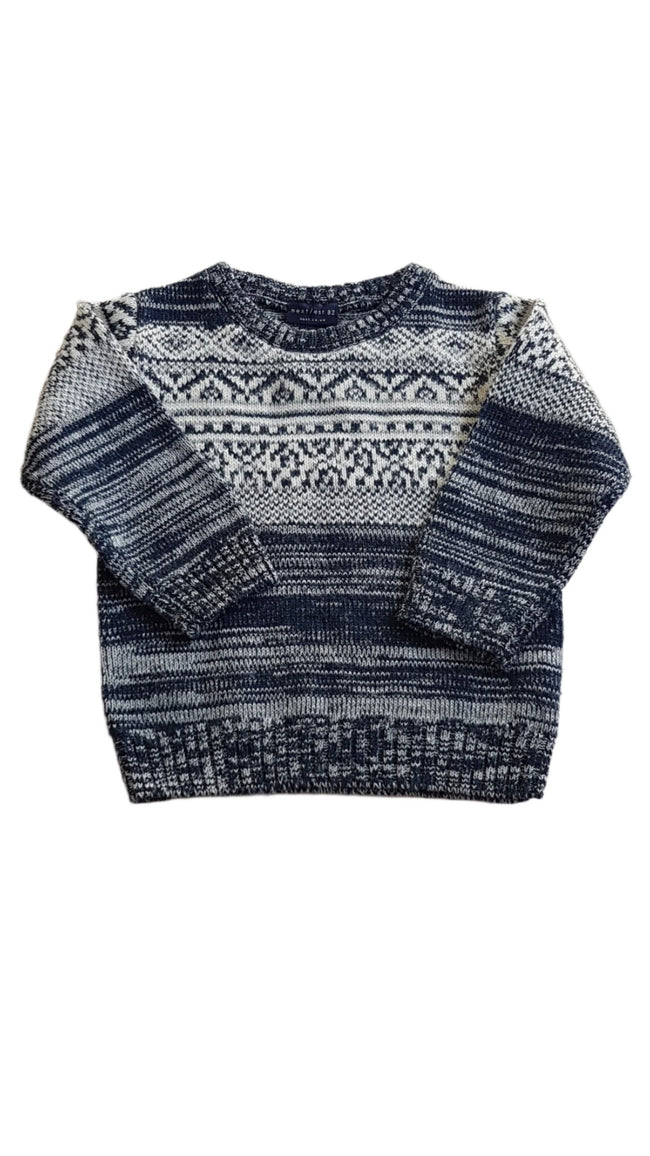 NEXT ELEGÁNS KISFIÚ PULÓVER  86 Hover Image