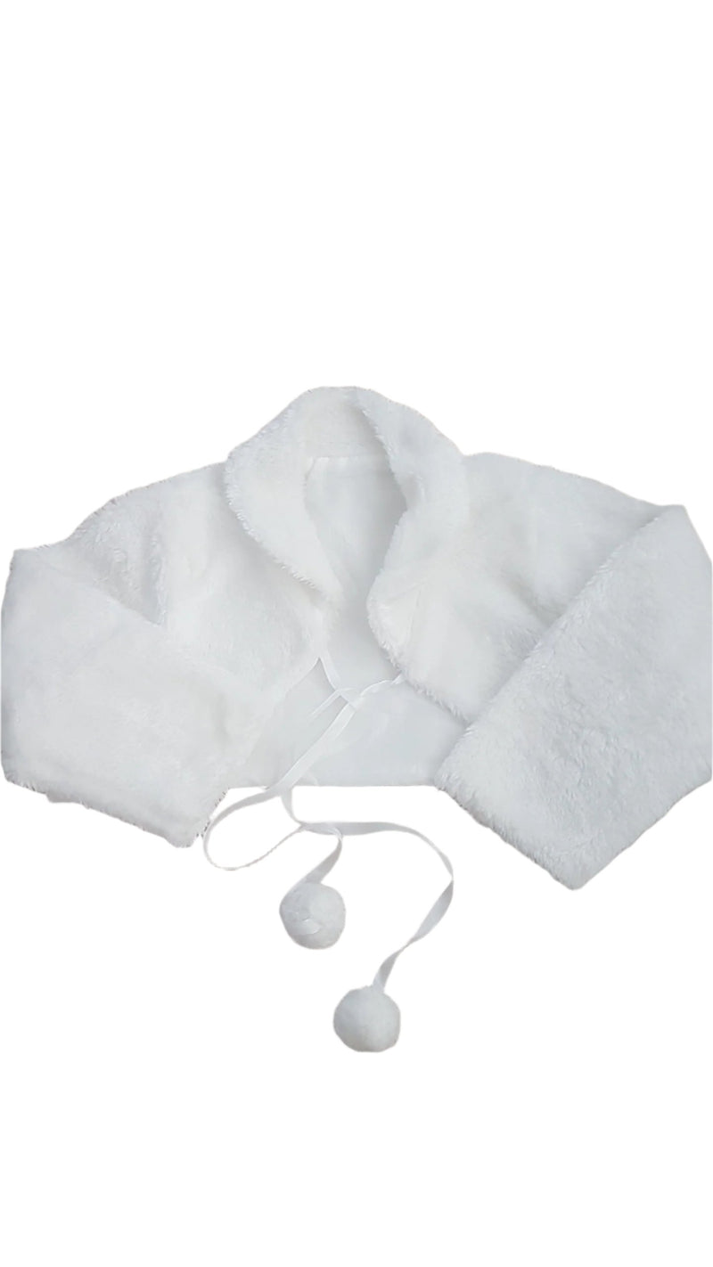 BASIC KÜLÖNLEGES, ELEGÁNS KISLÁNY SZŐRME KABÁT 134-140