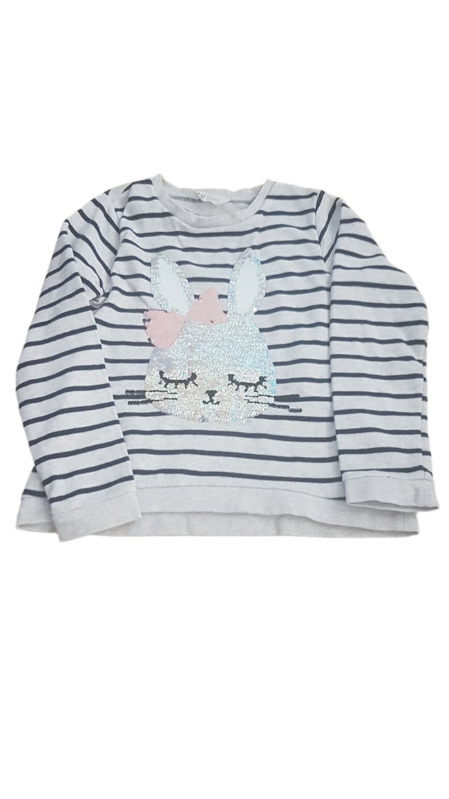 H&M SIMIS KISLÁNY PULÓVER  122-128 Hover Image