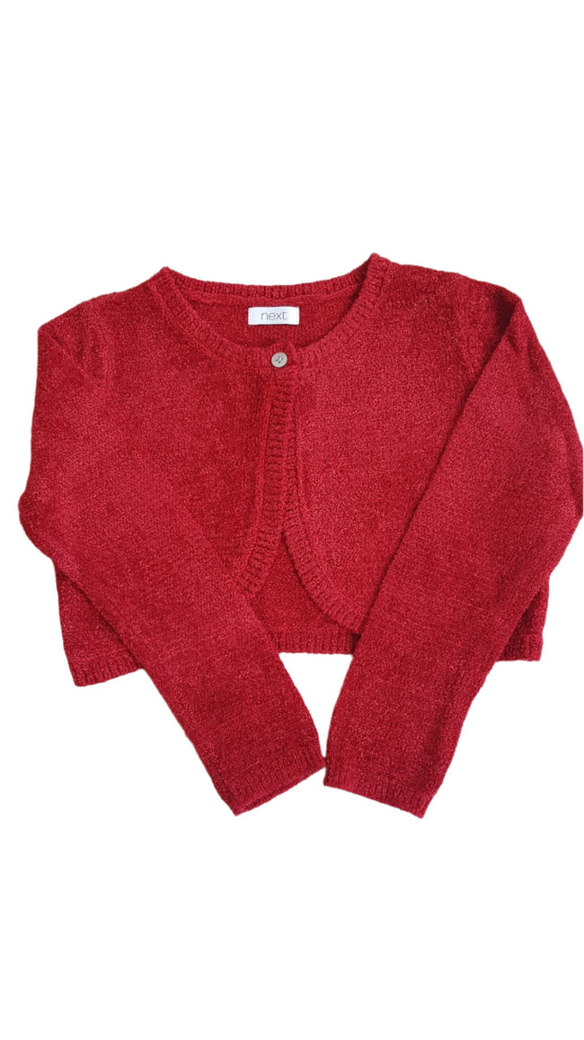 NEXT ZSENÍLIA  ALKALMI KISLÁNY KARDIGÁN 104 Hover Image