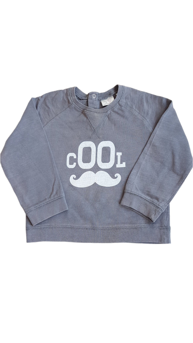 ZARA COOL FELIRATOS KISFIÚ PULÓVER 92 Hover Image