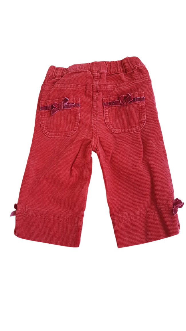 BABY BODEN DESIGNER PIROS KORDBÁRSONY KISLÁNY NADRÁG  74-80 Main Image