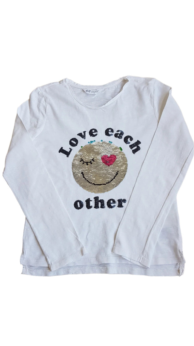 H&M SIMIS KISLÁNY FELSŐ 134-140 Hover Image