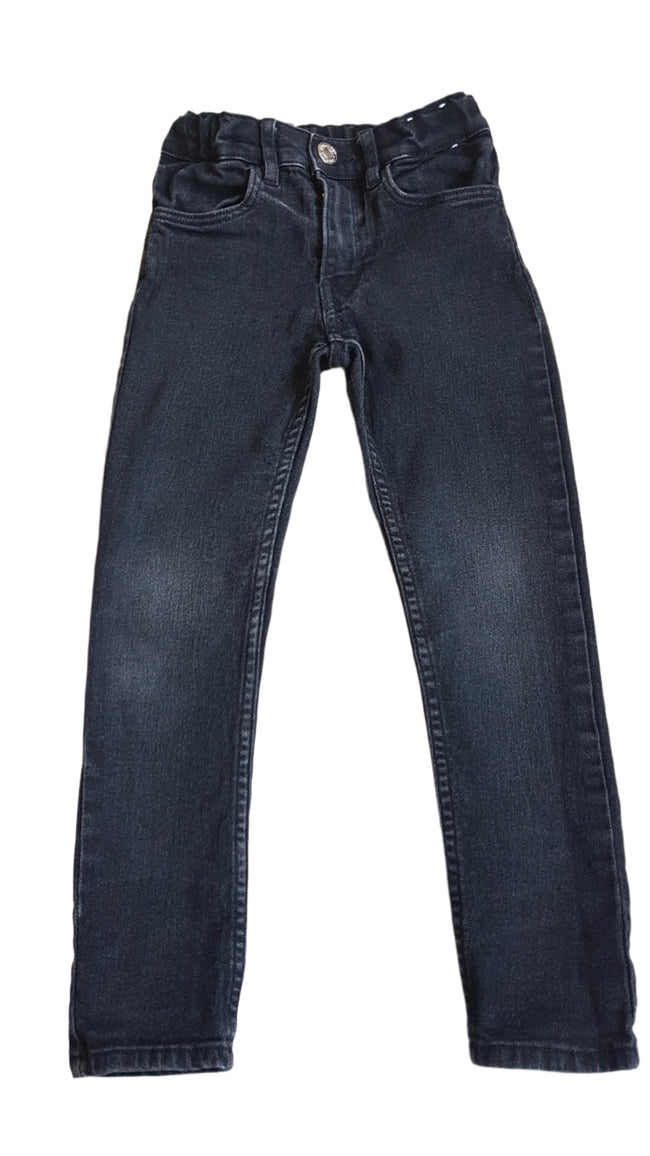 H&M SKINNY FIT DENIM KISFIÚ FARMER ÁLLITHATÓ GUMIS DERÉKRÉSSZEL  116 Hover Image