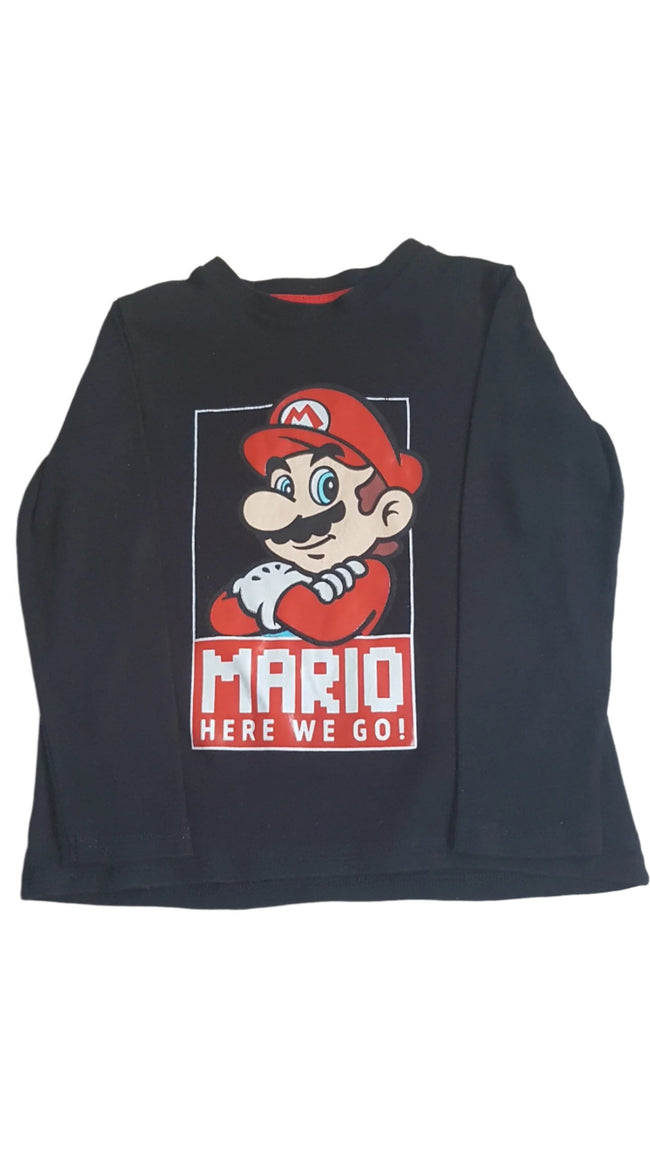 GEORGE SUPER MARIO KISFIÚ FELSŐ 116-122 Hover Image