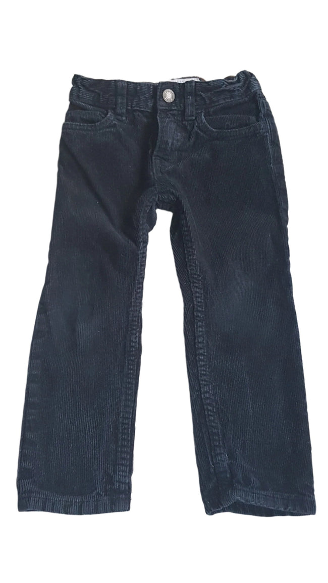 H&M SÖTÉTKÉK, KORDBÁRSONY  KISFIÚ NADRÁG 98 Hover Image