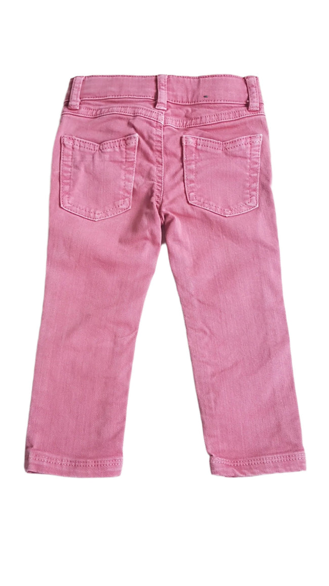 BENETTON KISLÁNY FARMERNADRÁG  ÁLLITHATÓ GUMIS DERÉKRÉSSZEL 80 Main Image