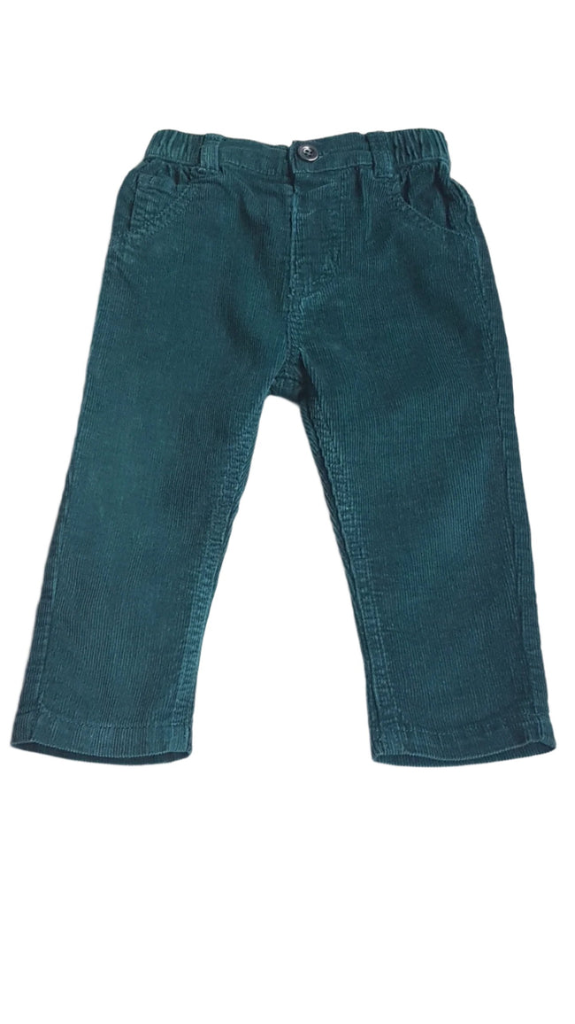 NUTMEG KORDBÁRSONY KISFIÚ NADRÁG GUMIS DERÉKRÉSSZEL 74-80 Hover Image