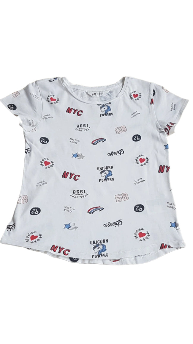 H&M UNICORN MINTÁS KISLÁNY PÓLÓ 134-140 Hover Image