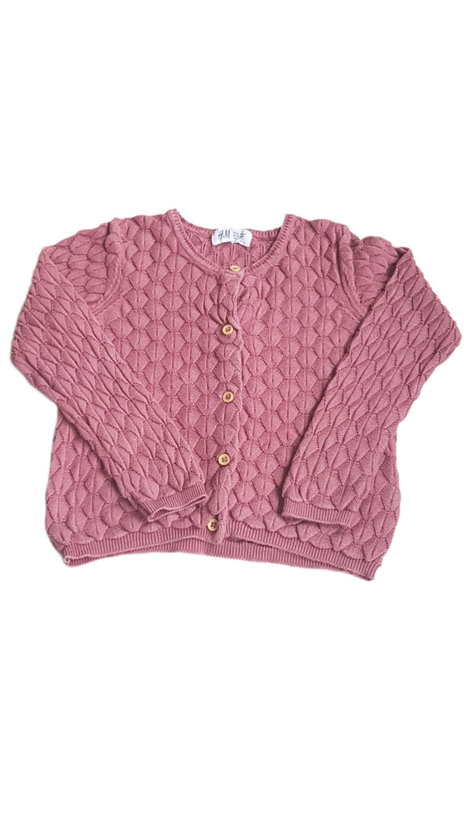 H&M KÖTÖTT KISLÁNY KARDIGÁN 98-104 Hover Image