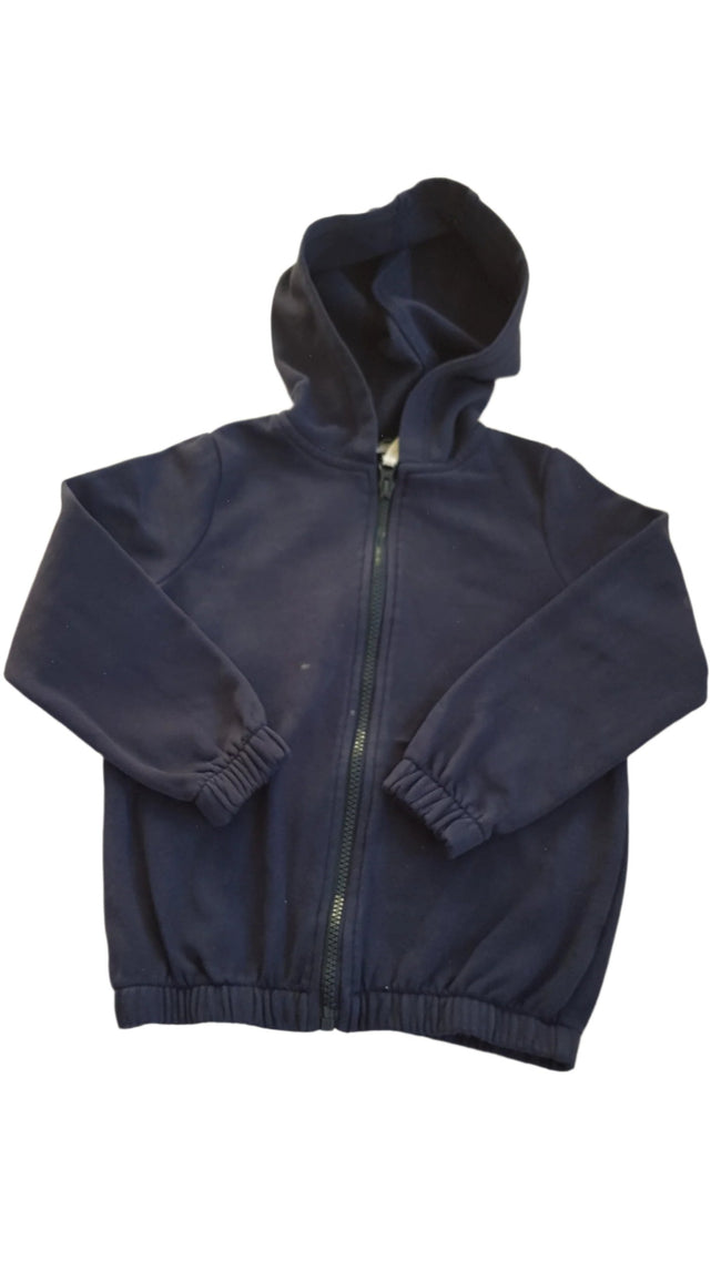 GEORGE SÖTÉTKÉK , KAPUCNIS KISFIÚ PULÓVER 110-116 Hover Image