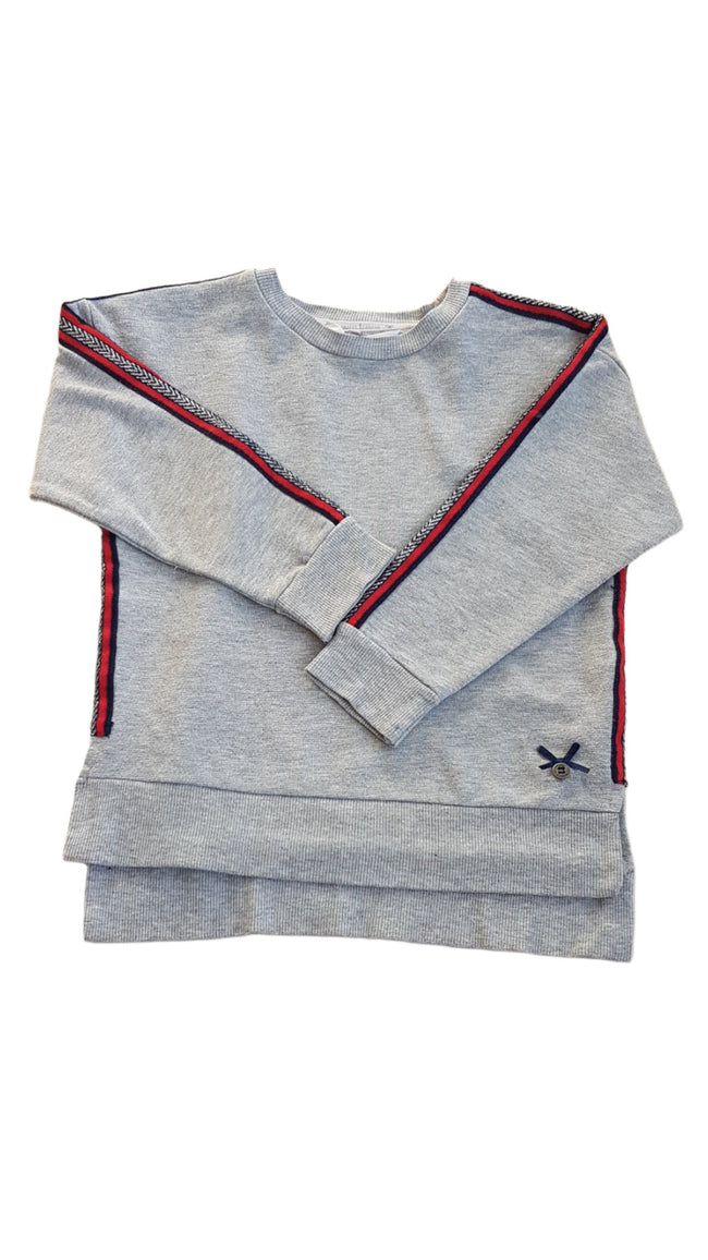 JASPER J CONRAN EZÜST SZÁLAS KISLÁNY PULÓVER 116 Hover Image