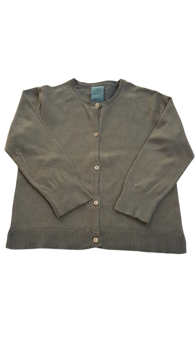 ZARA OLIVAZÖLD KISLÁNY KARDIGÁN 116 Hover Image