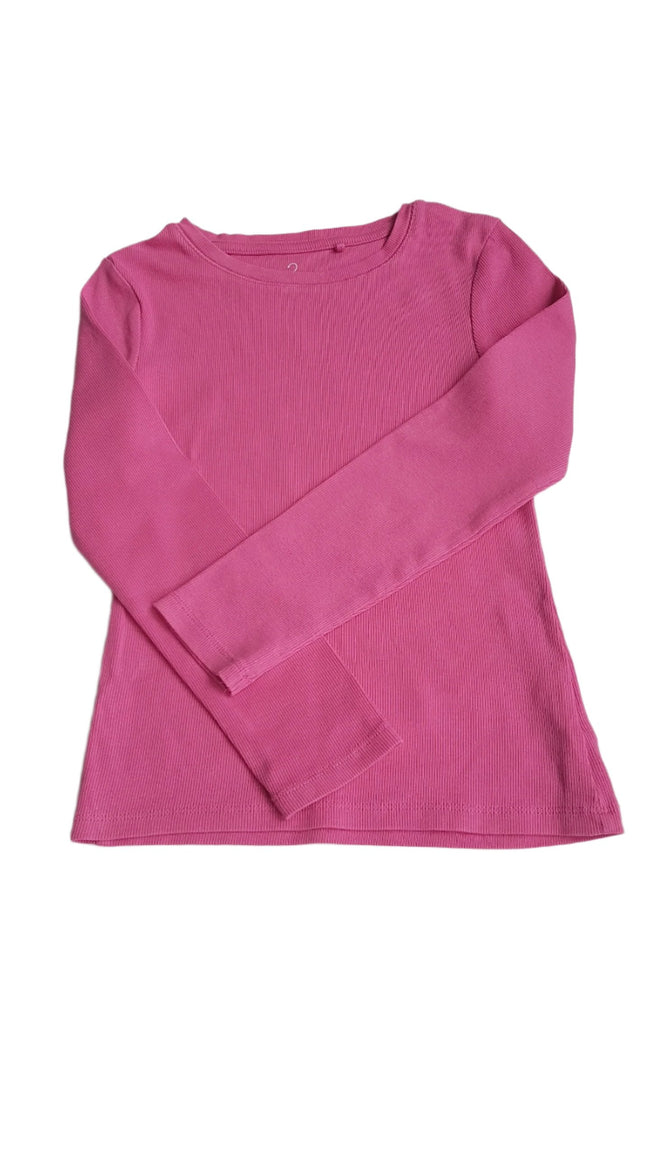 NEXT BORDÁZOTT , PINK SZÍNŰ KISLÁNY FELSŐ 128 Hover Image