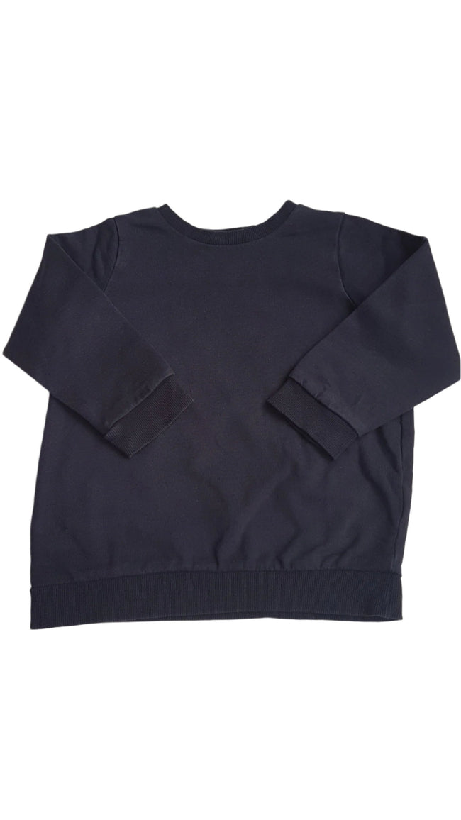 H&M SÖTÉTKÉK UNISEX PULÓVER 92 Hover Image