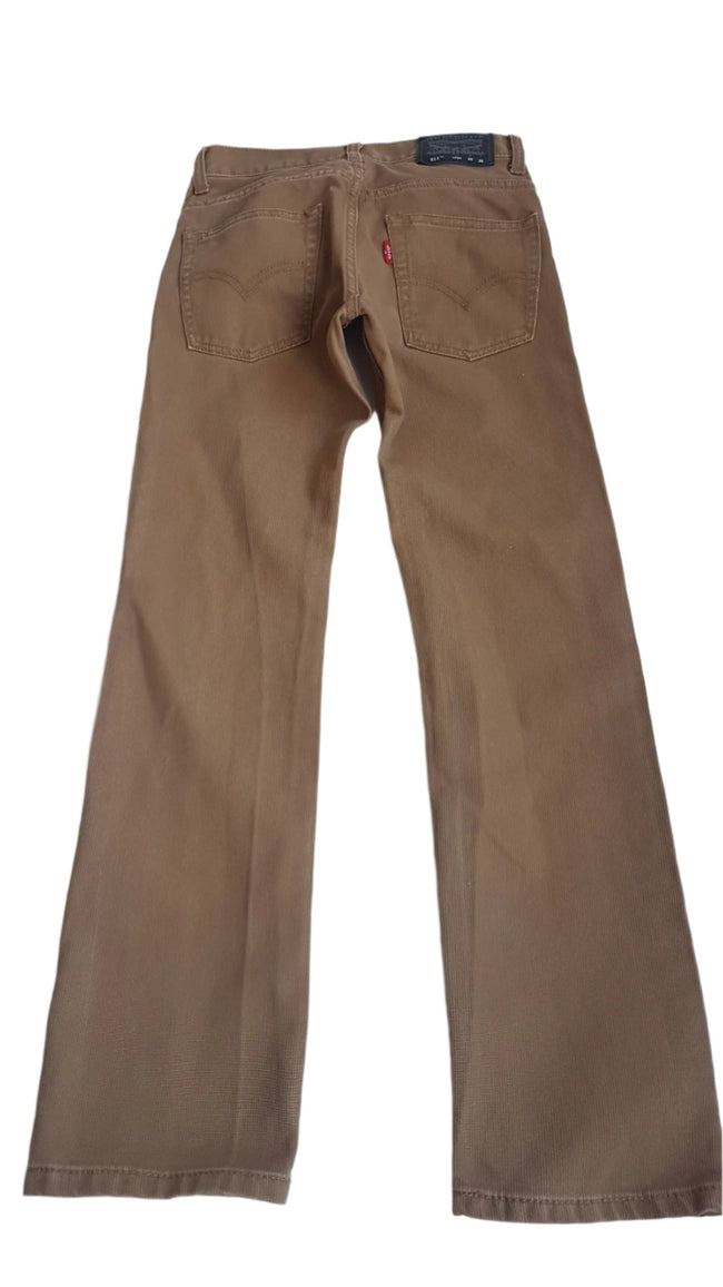 ÚJ LEVIS 511 SKINNY TRENDI KISFIÚ  KORDBÁRSONY NADRÁG 152 Main Image