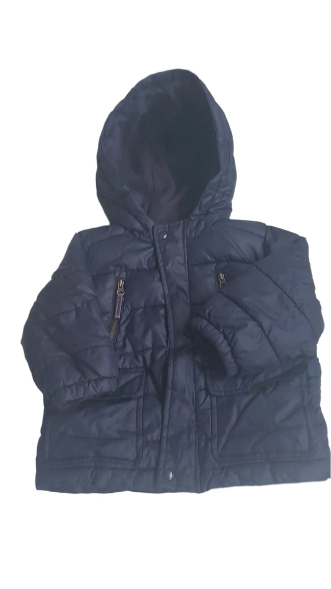 BABY GAP SÖTÉTKÉK KISFIÚ KABÁT 80 Hover Image