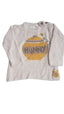 DISNEY BABY UNISEX ARANYOS MICI MACKÓS KÖTÖTT PULÓVER  86