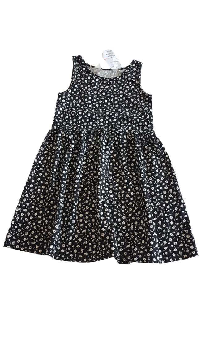 CÍMKÉS H&M PAMUT KISLÁNY RUHA 110-116 Hover Image