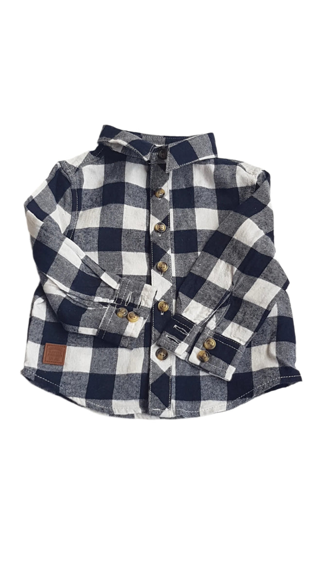 PRIMARK KOCKÁS KISFIÚ ING  80 Hover Image