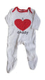 F&F KIDS I LOVE DADDY FELIRATOS UNISEX RUGDALÓZÓ 56