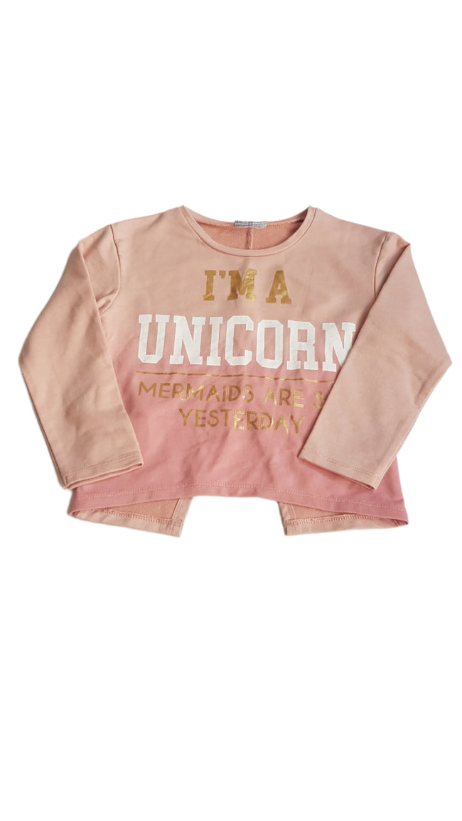 MATALAN I'M A UNICORN FELIRATOS KISLÁNY FELSŐ 122-128 Hover Image