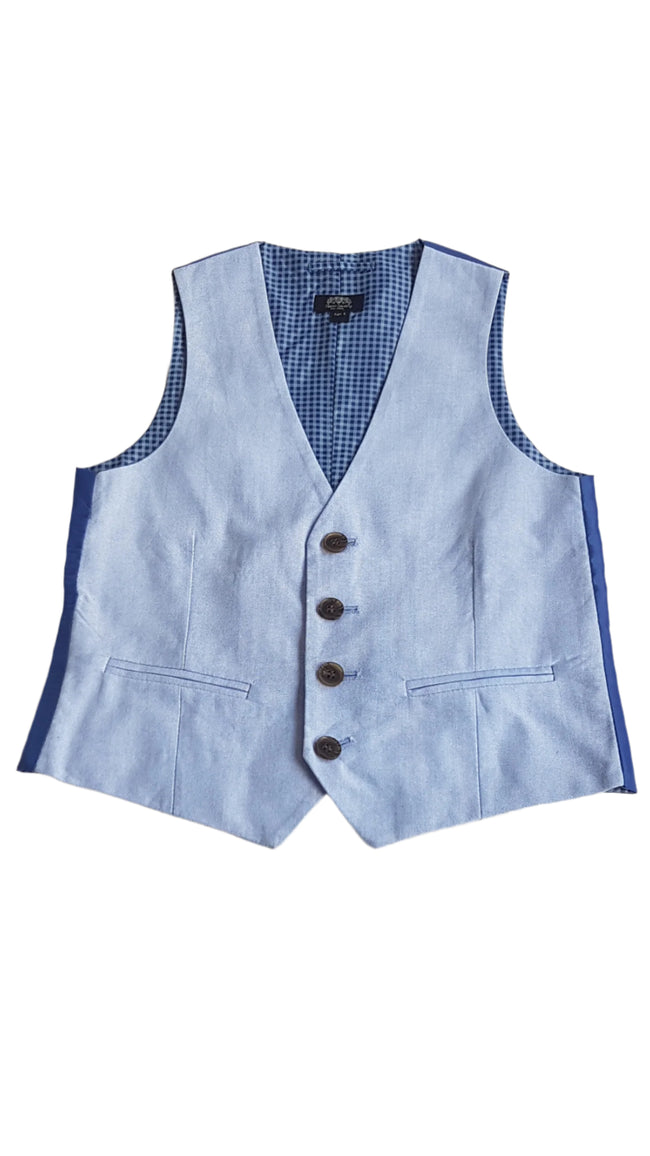 ÚJ MATALAN ELEGÁNS KISFIÚ ÖLTÖNY  MELLÉNY 116 Hover Image