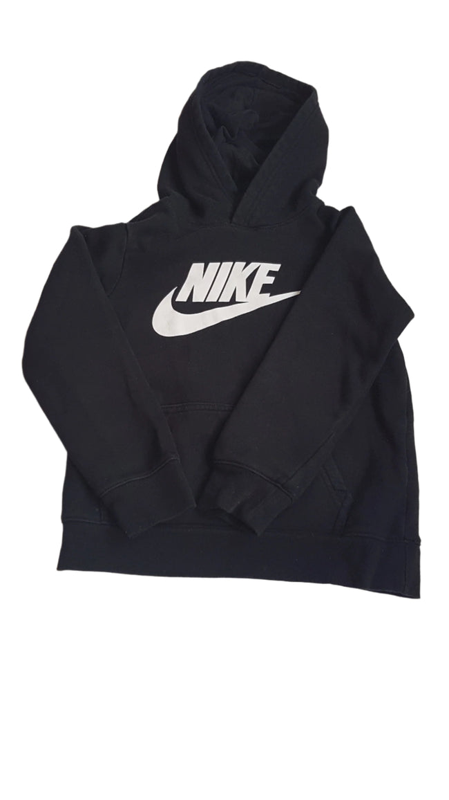 NIKE FEKETE SZÍNŰ, UNISEX KAPUCNIS  PULÓVER 116-122 Hover Image