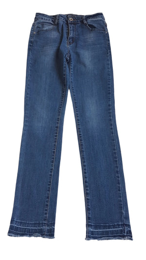 MINI MIGNOM DENIM PARIS  SKINNY STRETCH KISLÁNY FARMER ÁLLÍTHATÓ GUMIS DERÉKRÉSSZEL