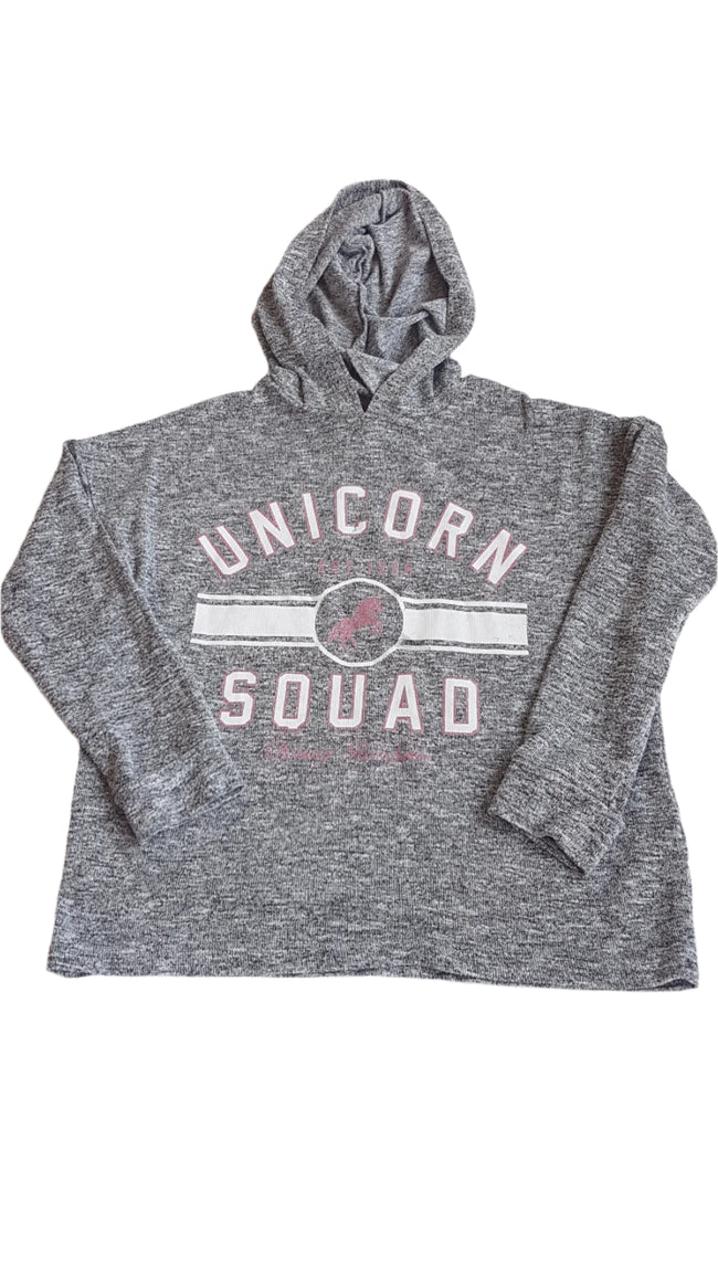 MATALAN CSILLÁMPOROS, UNICORN MINTÁS KISLÁNY PULÓVER 134-140 Hover Image