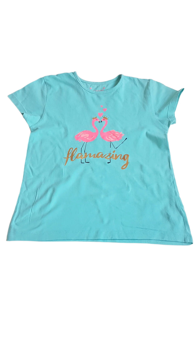 PRIMARK FLAMINGÓS KISLÁNY PÓLÓ 140 Hover Image
