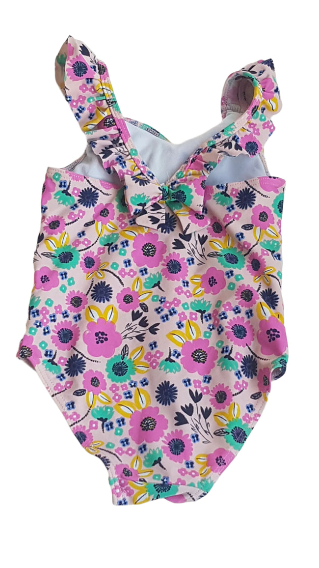 MATALAN  SZÍNES VIRÁGOS KISLÁNY FÜRDŐRUHA  80-86 Hover Image