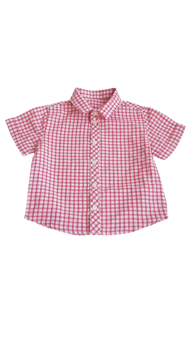 MATALAN KOCKÁS, ELEGÁNS  KISFIÚ ING 86-92 Hover Image