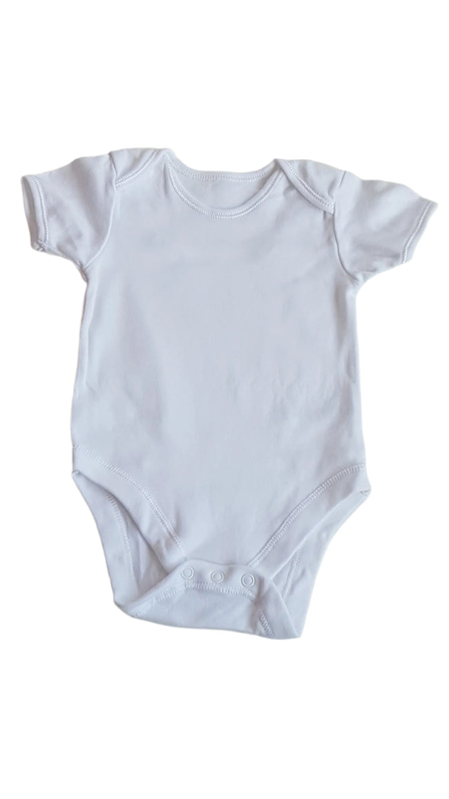 ÚJ GEORGE  UNISEX FEHÉR BODY  74-80 Hover Image