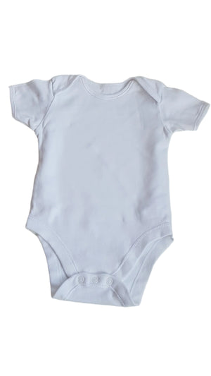 GEORGE UNISEX FEHÉR BODY 74-80