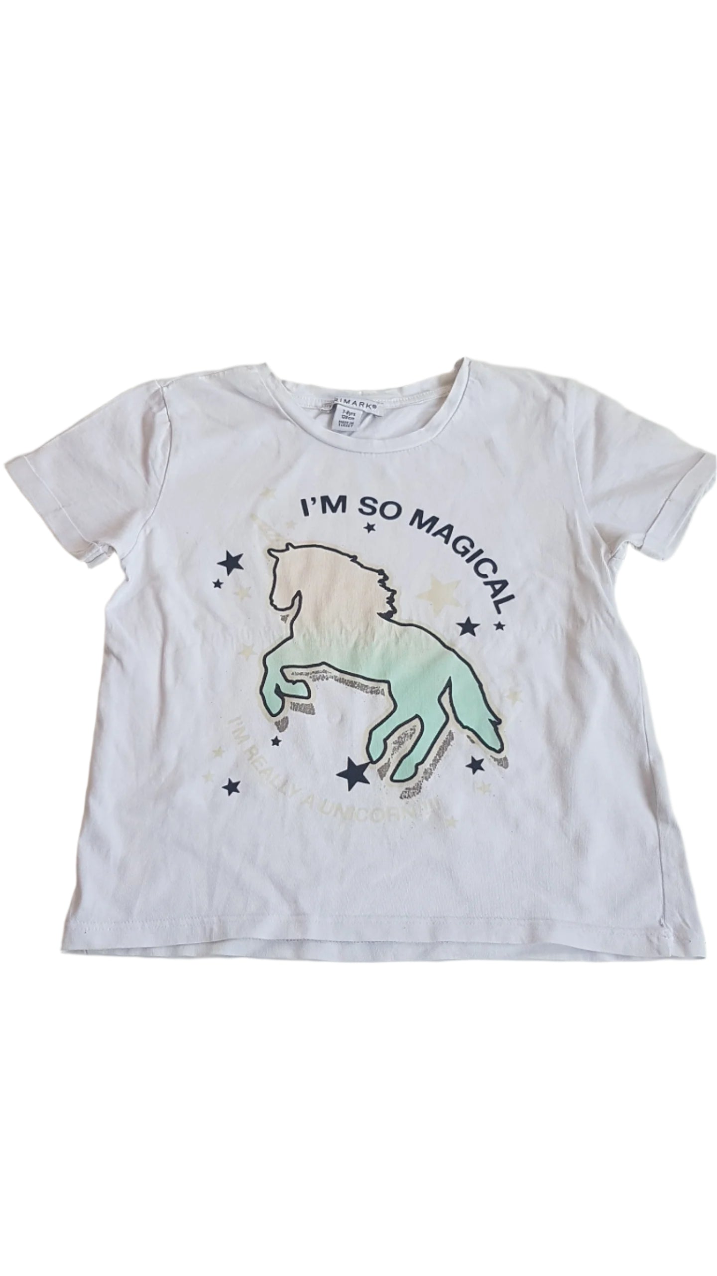 PRIMARK  UNICORN KISLÁNY PÓLÓ  128