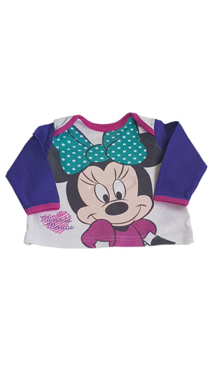 GEORGE DISNEY MINNIE MOUSE KISLÁNY FELSŐ 62-68