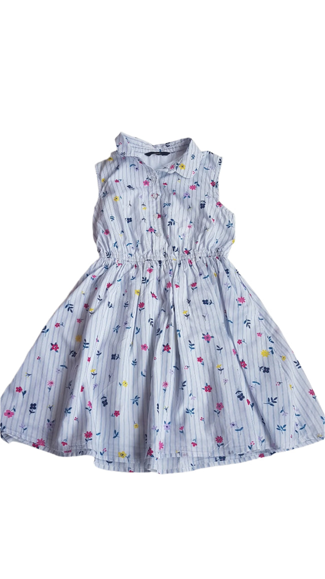 GEORGE SZÍNES VIRÁGOS KISLÁNY RUHA 128-134 Hover Image