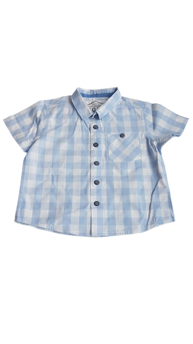 ÚJ MATALAN KOCKÁS KISFIÚ ING 98-104 Hover Image